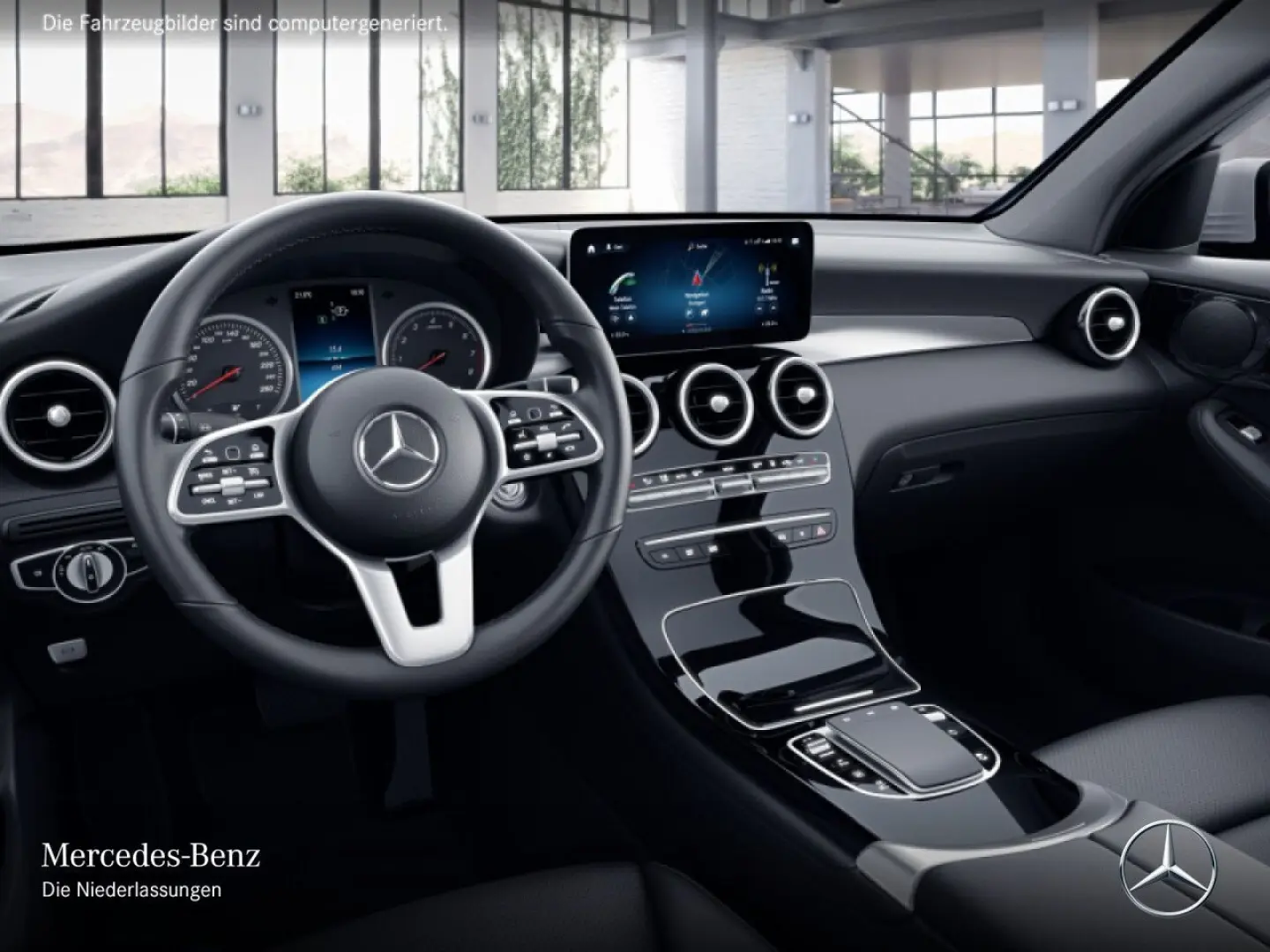 GLC 300 e 4M Coupe AHK AdvParkKamera AdvInfo LED