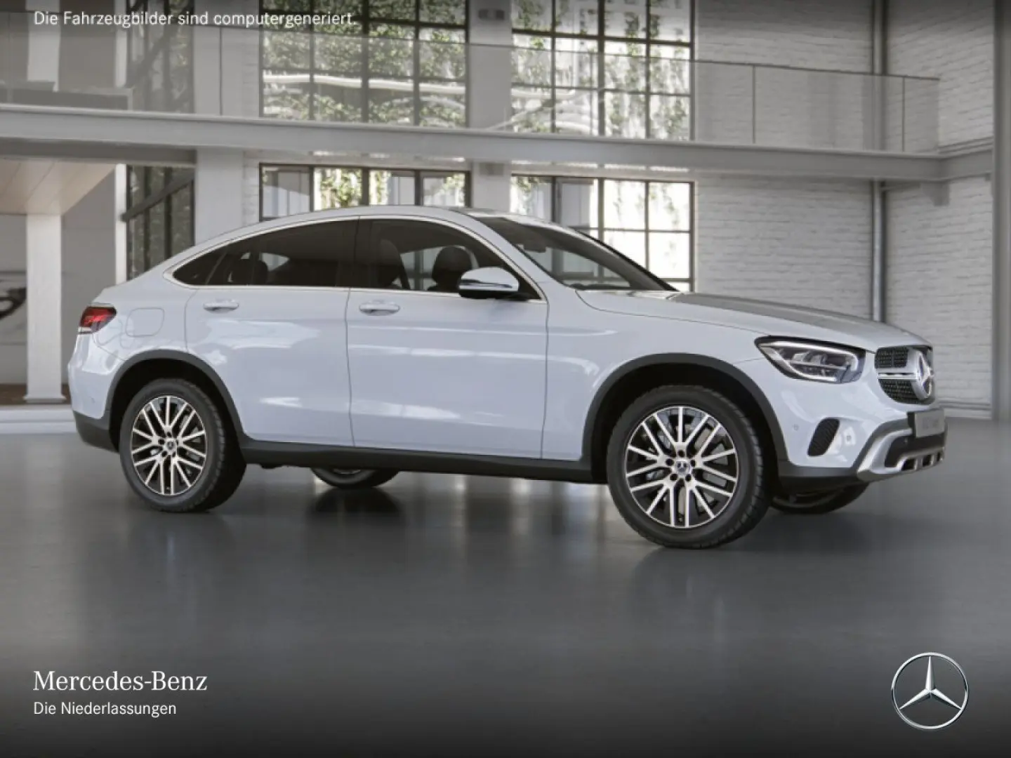 GLC 300 e 4M Coupe AHK AdvParkKamera AdvInfo LED