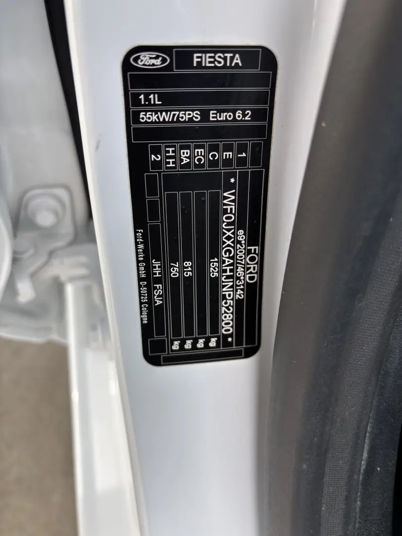 Ford Fiesta 1.1 Trend Connected