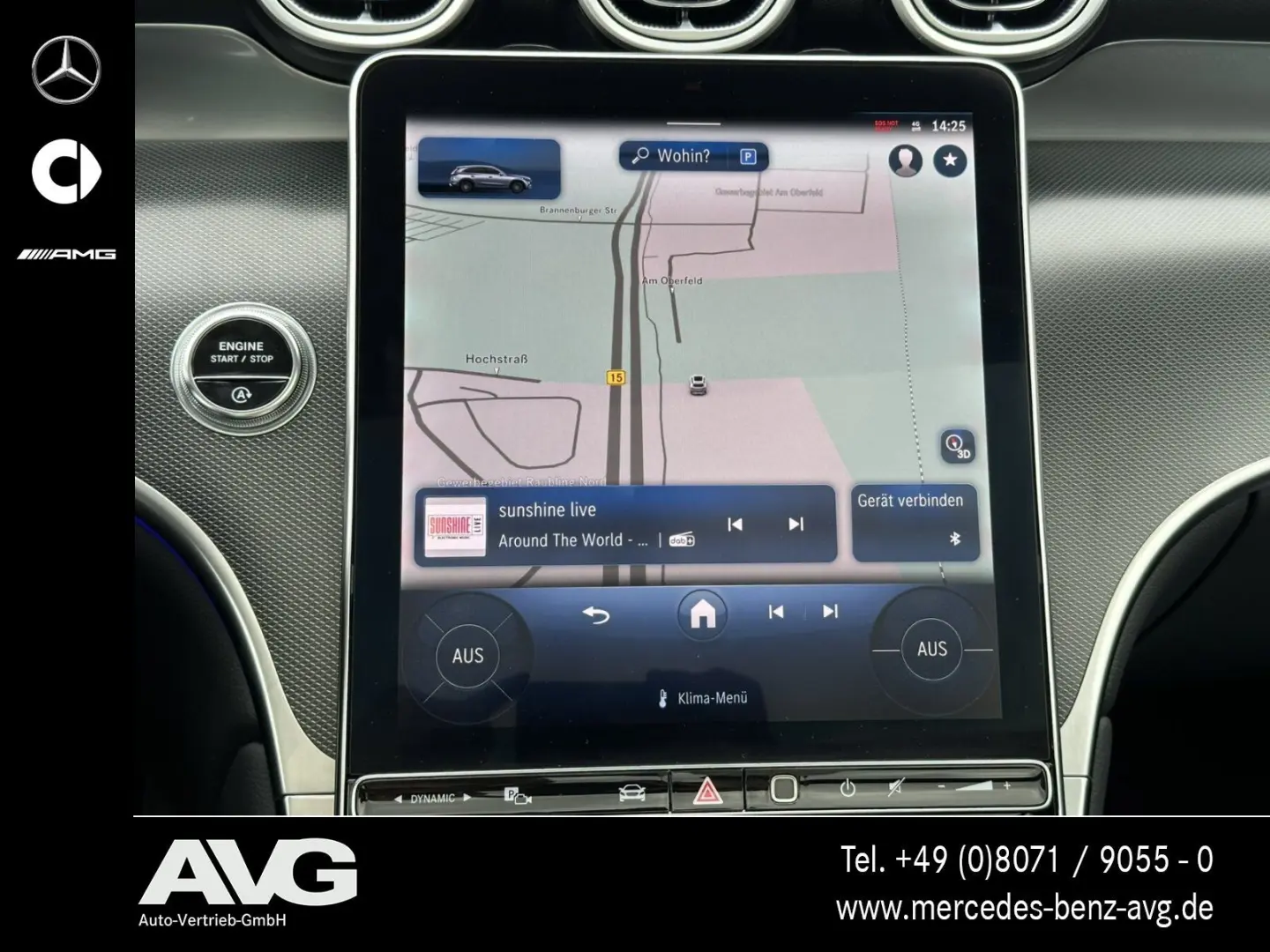 GLC 200 4M AVANTGARDE Pano LED DAB RFK KEYLESS