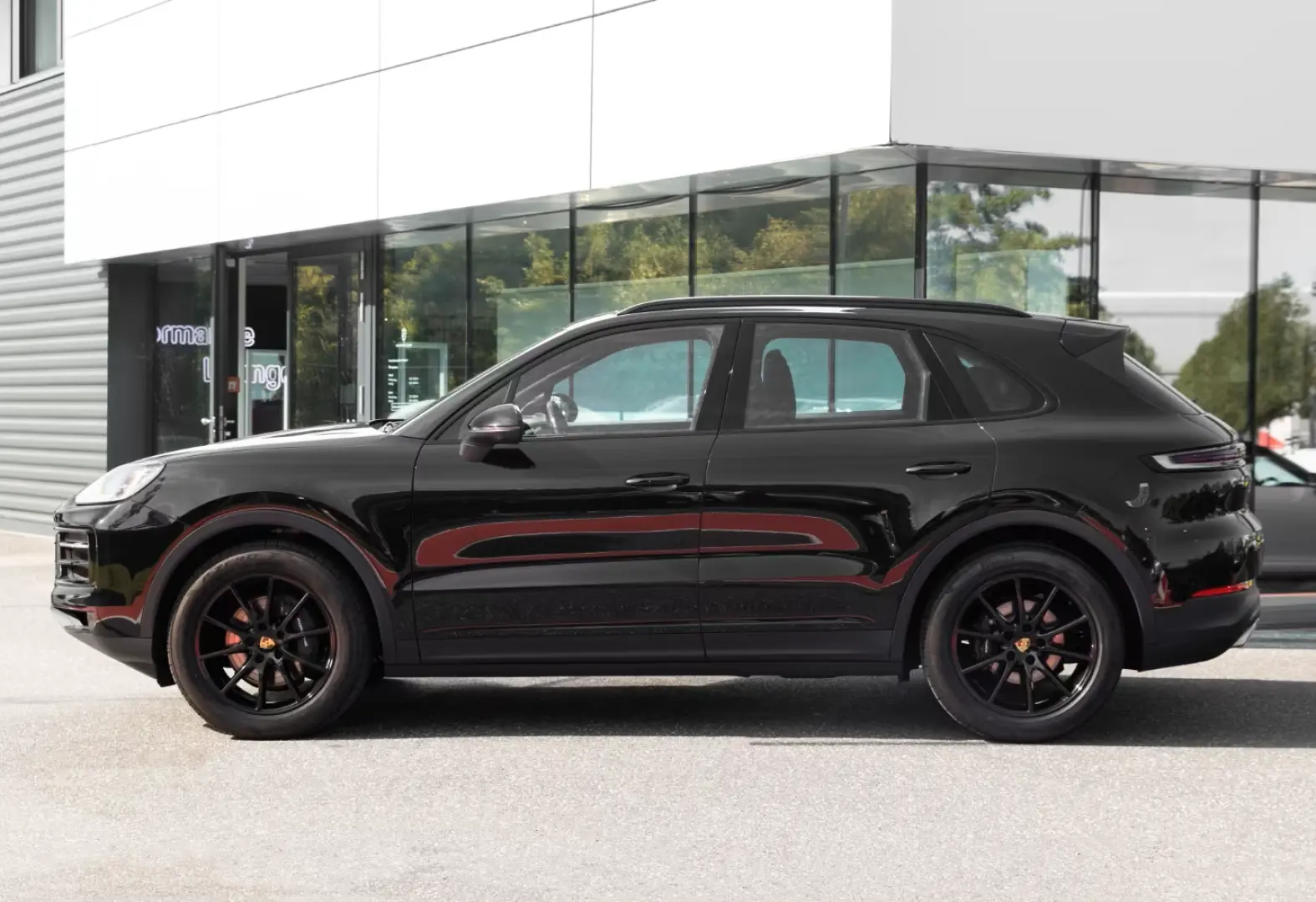 Cayenne BOSE Panorama LED-Matrix Abstandstempoma