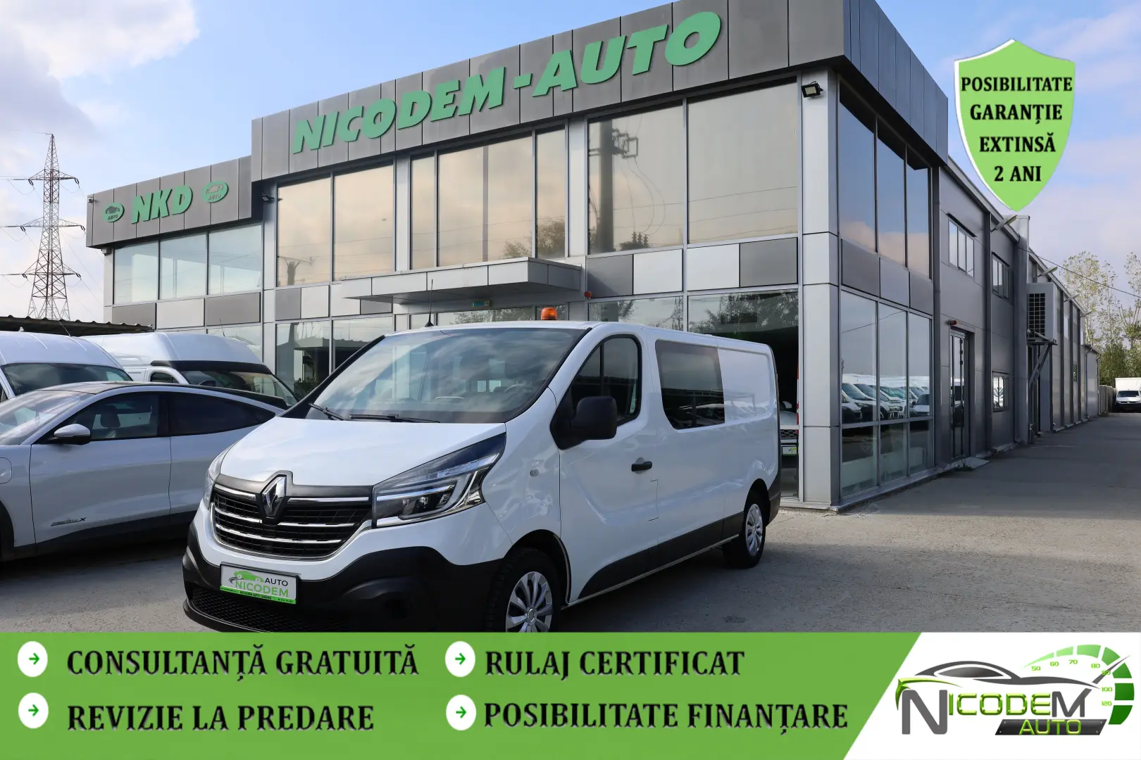 Renault Trafic L2H1 6 locuri 2.0 120CP