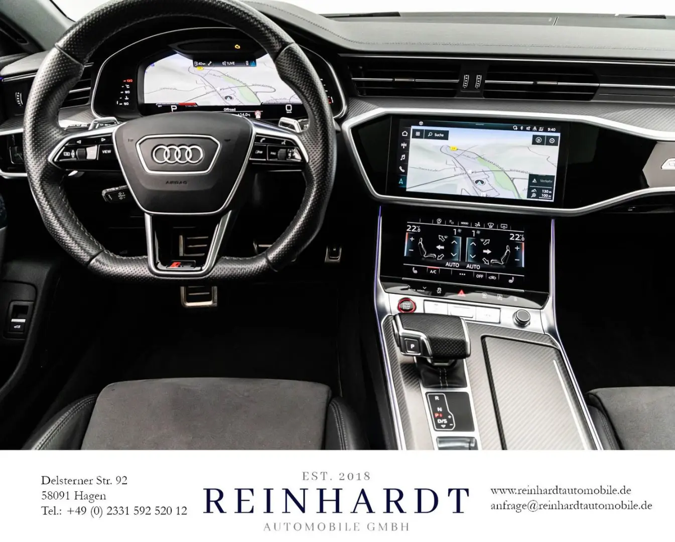 RS7 SPORTBACK ALL-BLACK 22Z. ACC HuD PANO 280KMH