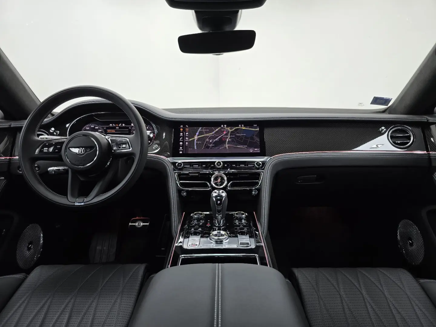 Flying Spur S V8 Mulliner NAIM Cambrian Grey