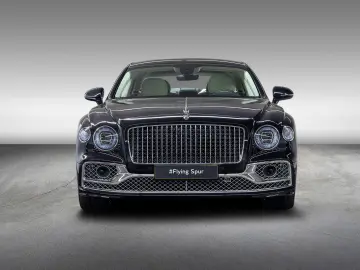 Flying Spur V8 Azure  Piano Linen Veneer Rotatin