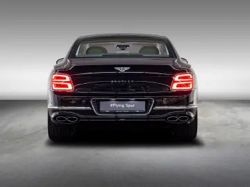 Flying Spur V8 Azure  Piano Linen Veneer Rotatin