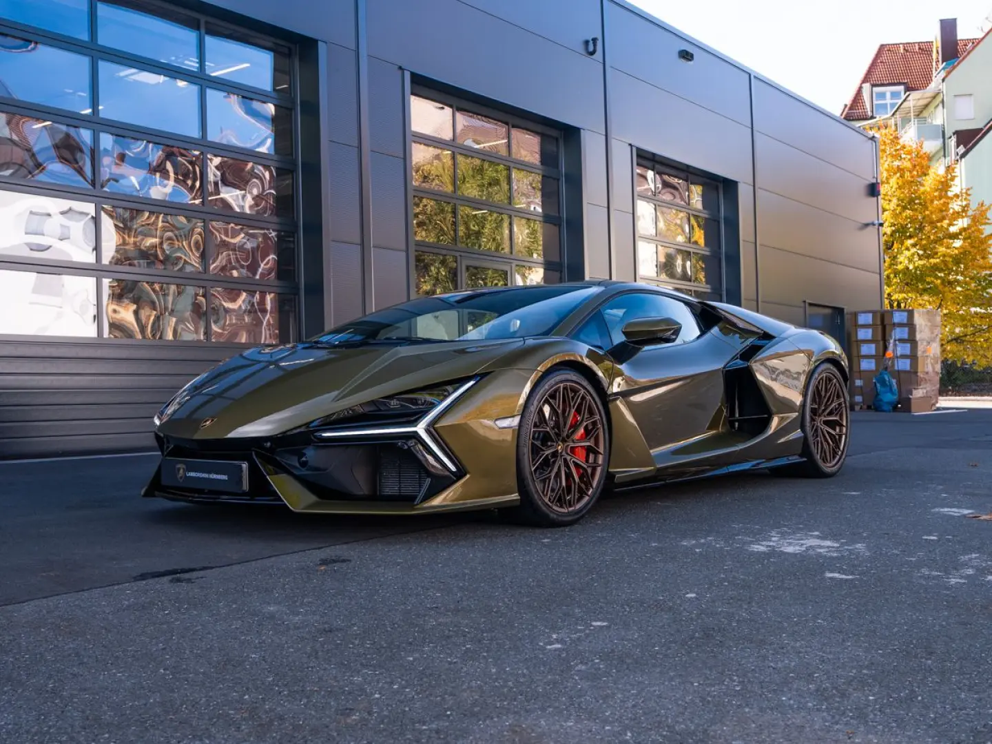 Revuelto Coupé Verde Gea Lamborghini Nürnberg