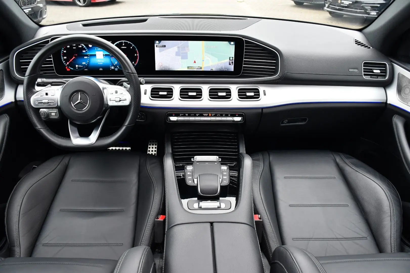 GLE 400d 4M Coupe AMG Paket Head Up Burmester