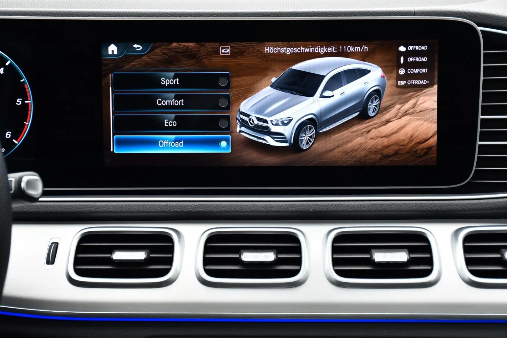 GLE 400d 4M Coupe AMG Paket Head Up Burmester