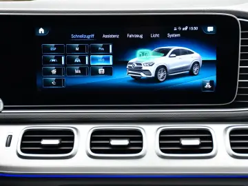 GLE 400d 4M Coupe AMG Paket Head Up Burmester