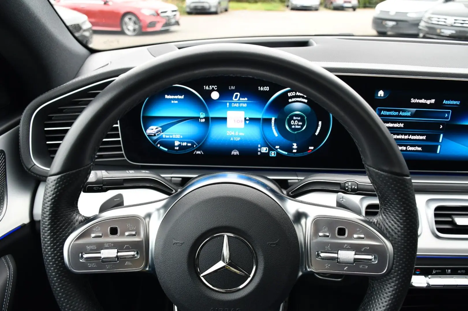 GLE 400d 4M Coupe AMG Paket Head Up Burmester