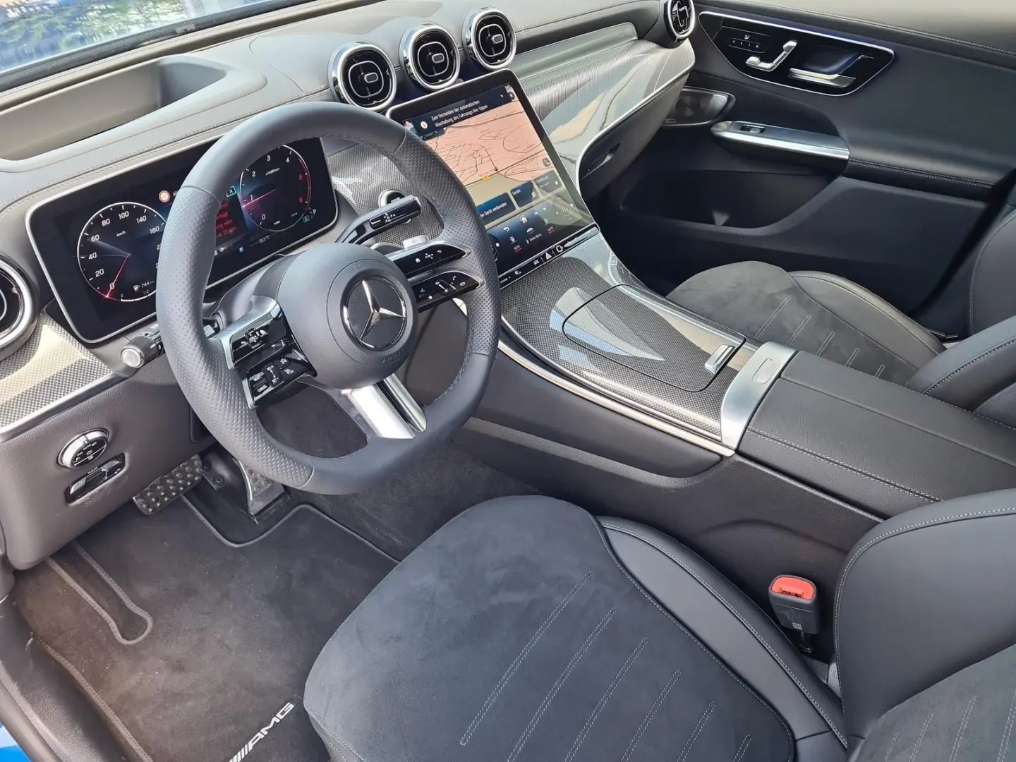 GLC 220d 4Matic Coupe AMG Blau - 2024