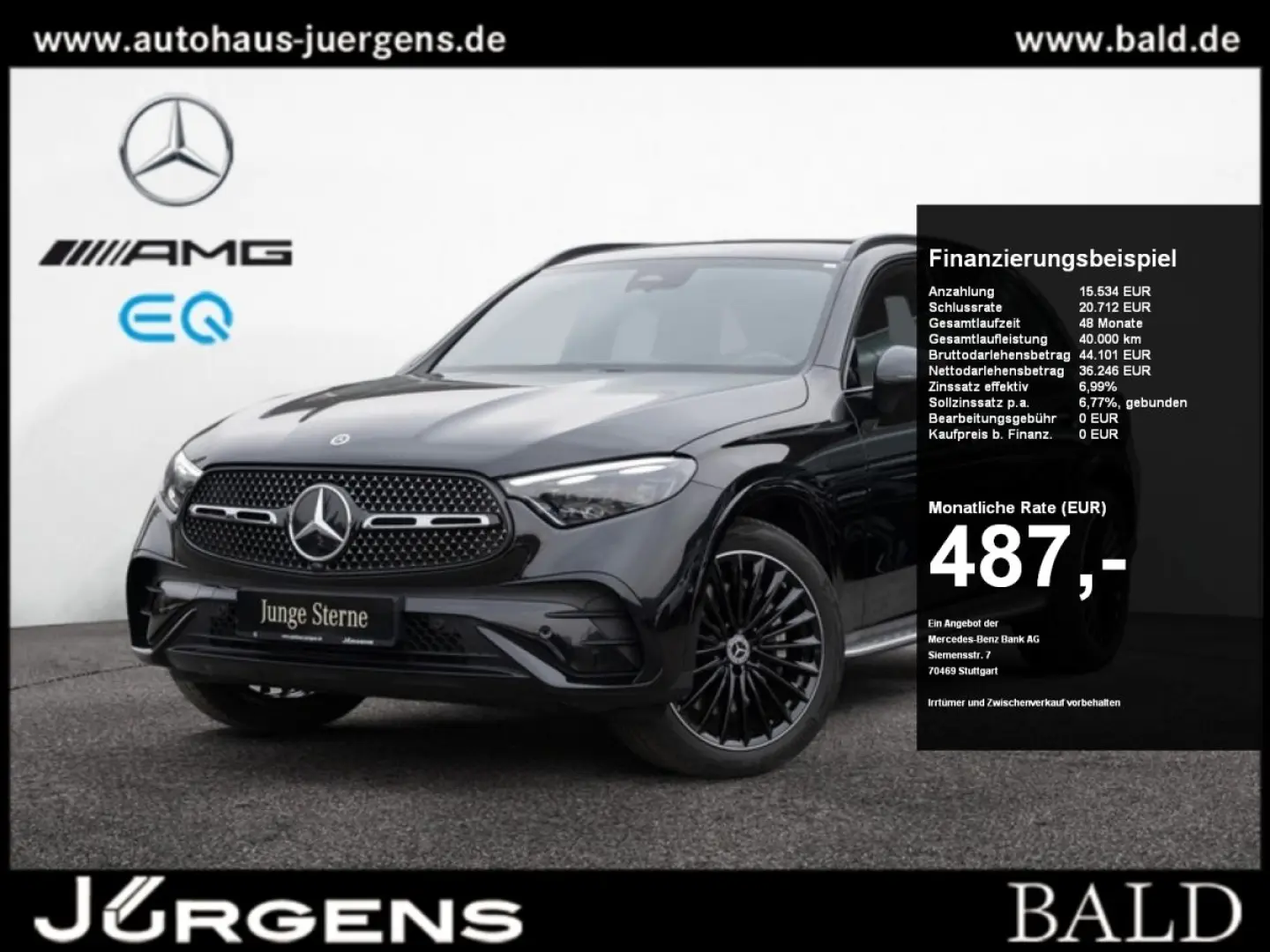 GLC 200 4M AMG-Sport DIGITAL Night Burm Stdhz 20