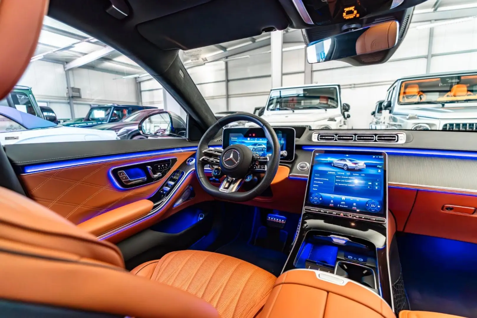 S 63 E AMG Per. Long   Exclusive Pack.   Head Up