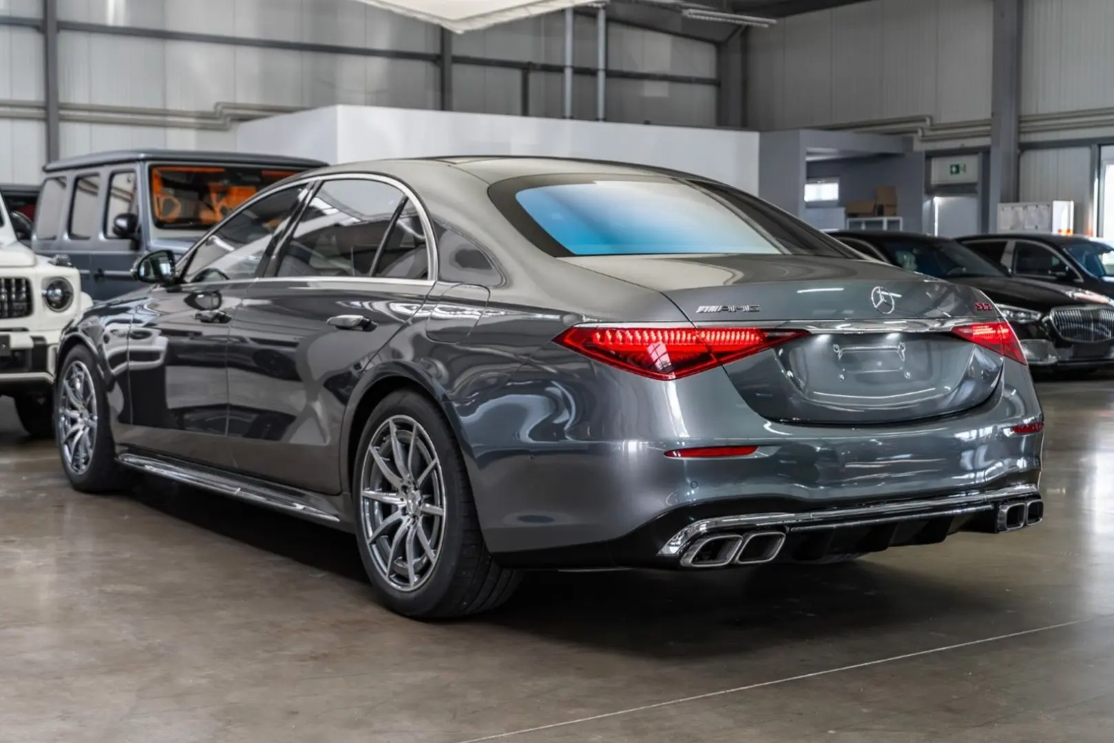 S 63 E AMG Per. Long   Exclusive Pack.   Head Up