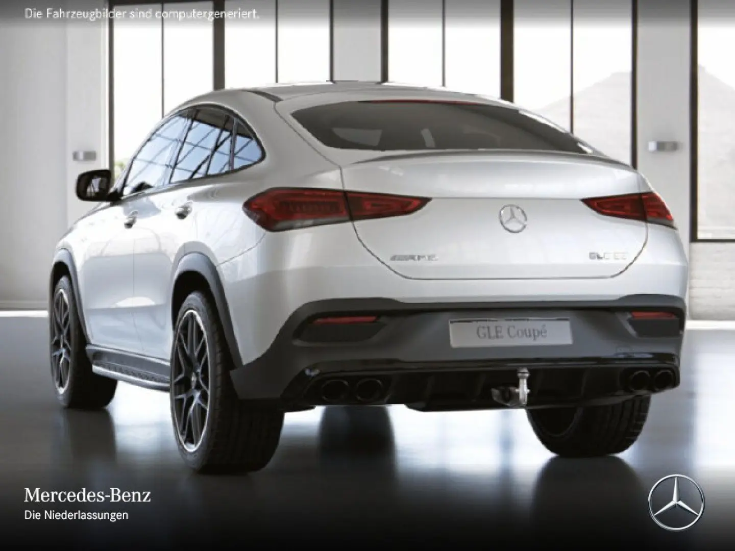 GLE53 AMG 4M Coupé Fahrass Pano Ride  Burm AHK