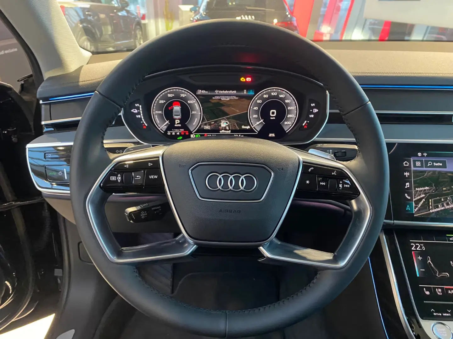 Audi A8 60 TFSI și quattro HUD LASER AHK