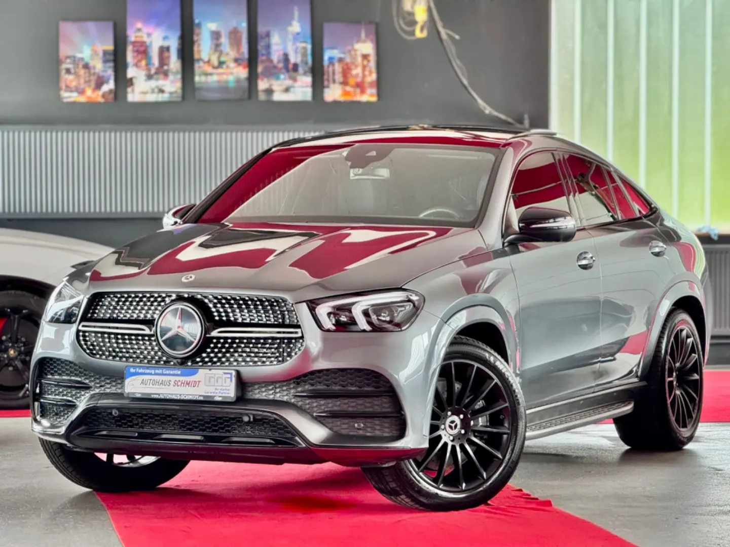 GLE 400d Coupe 3x AMG Pano Night Luft Burmester