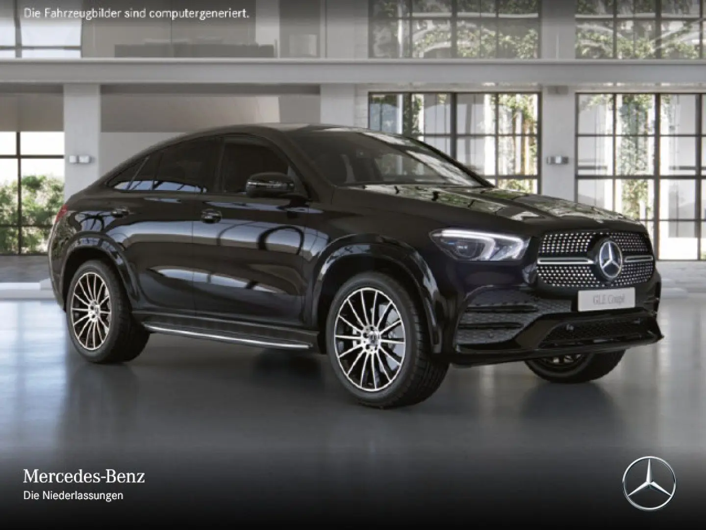 GLE 400 d 4M Coupe AMG Distr 360  Multi Tritt