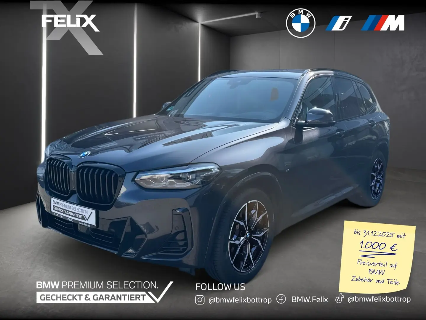 X3 xDrive20d M SPORTPAKET 19 ALU HEAD UP STOP&GO