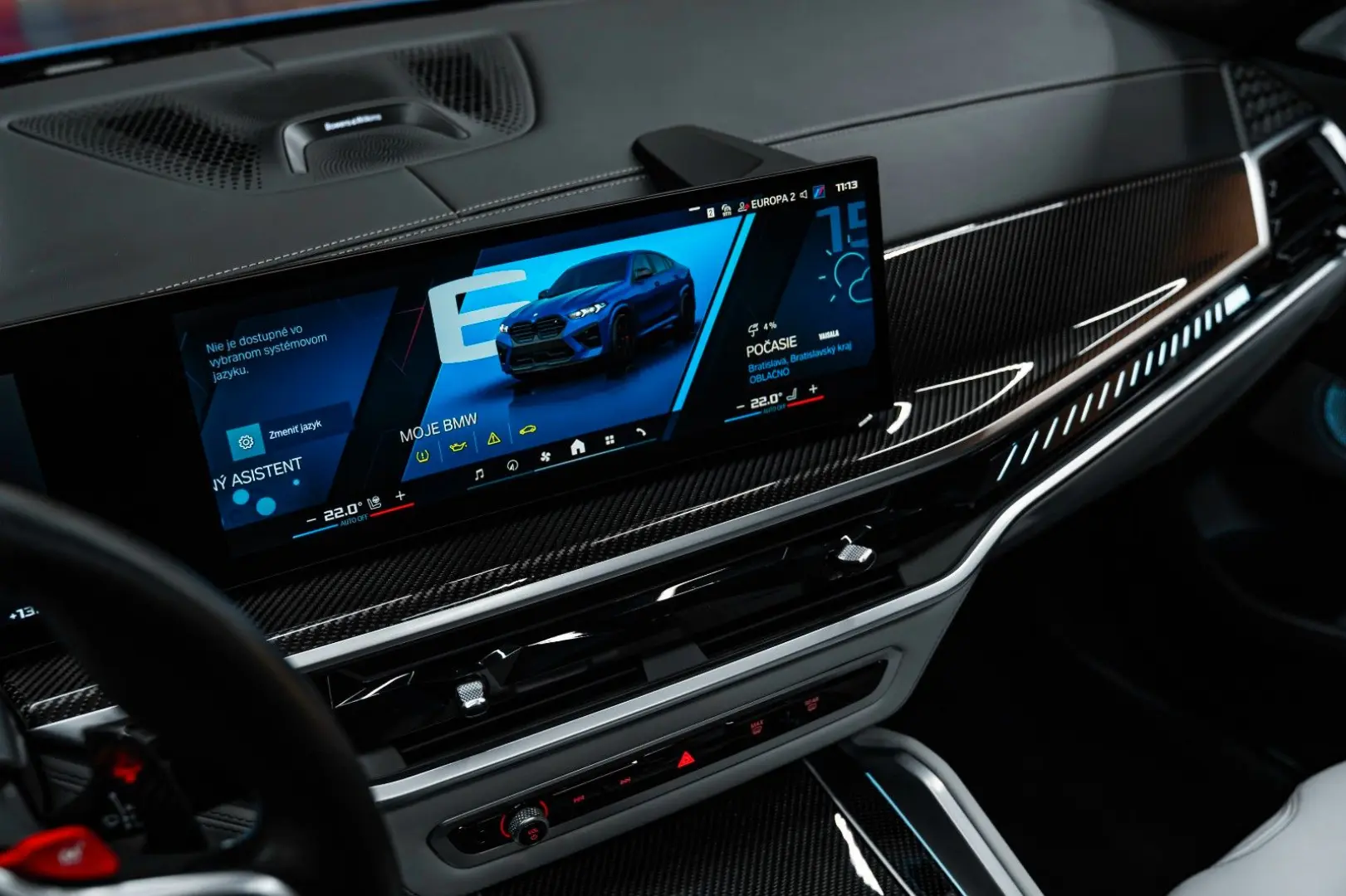 X6 M Competition Massage B&W Carbon