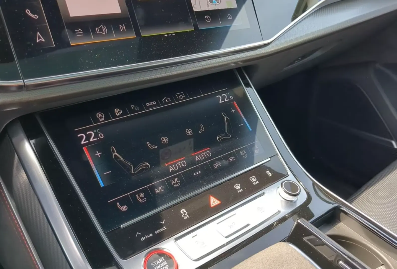 Audi RSQ8 4.0 Scaune sistem de evacuare