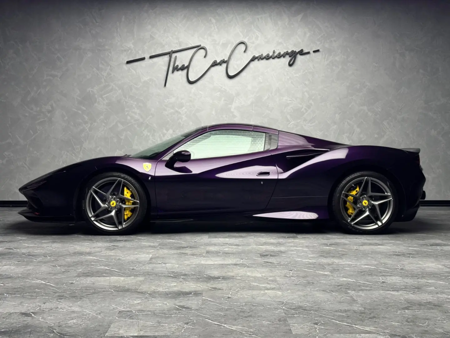 F8 Spider VIOLA JBL CARBON P-DISPLAY ALCANTARA