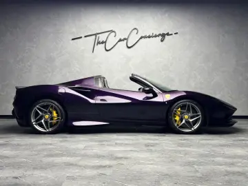 F8 Spider VIOLA JBL CARBON P-DISPLAY ALCANTARA
