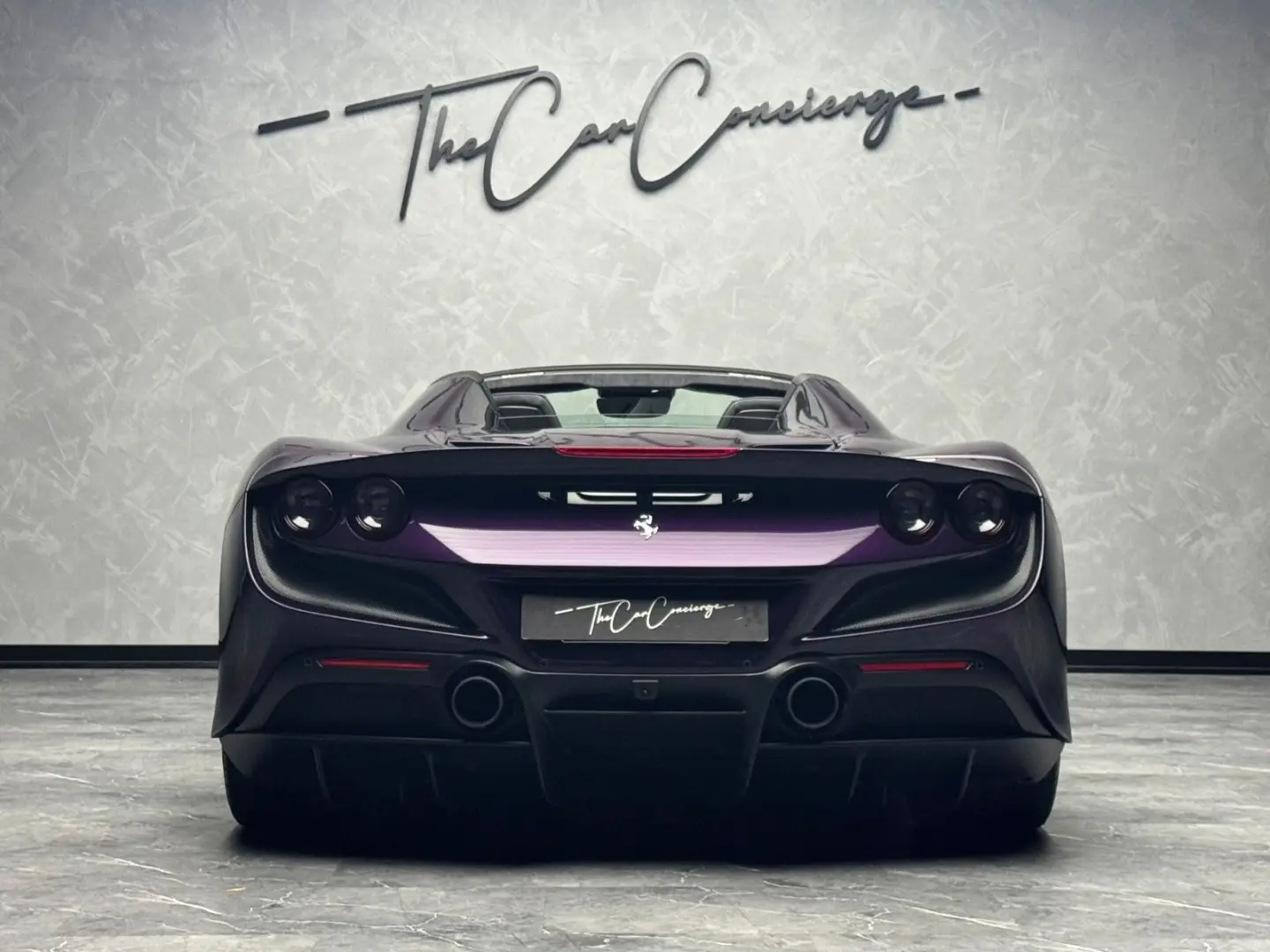 F8 Spider VIOLA JBL CARBON P-DISPLAY ALCANTARA