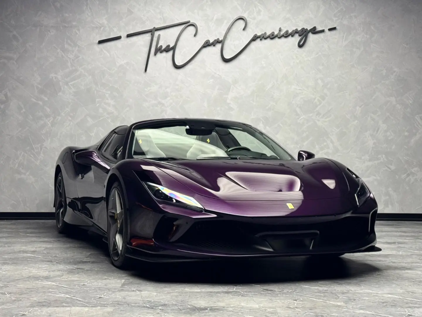 F8 Spider VIOLA JBL CARBON P-DISPLAY ALCANTARA