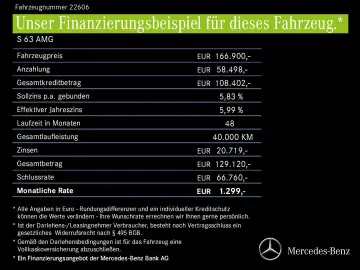 S 63 AMG E Performance Exklusiv MANUFAKTUR Pano