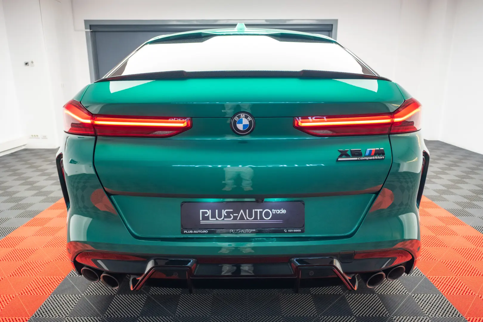BMW X6 M Competition Facelift Verde Isle of Man metalic M