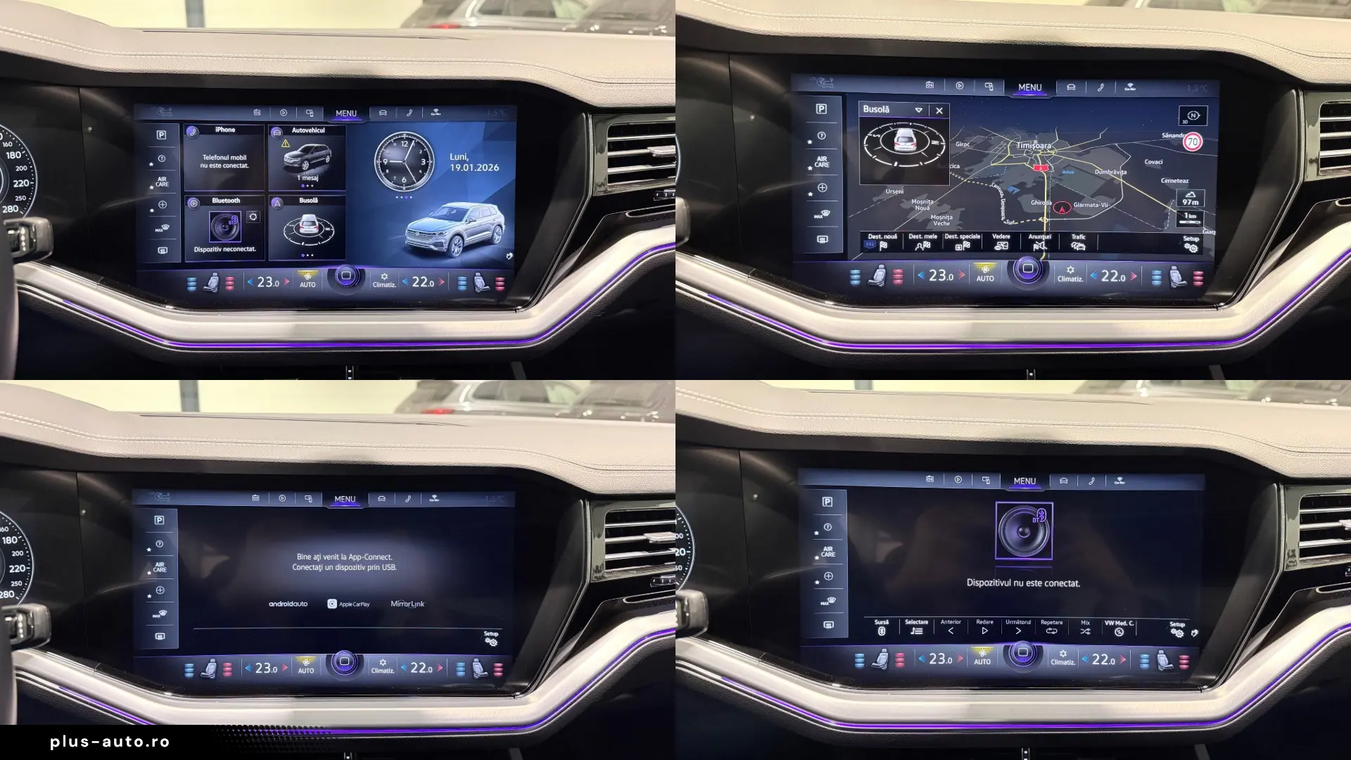 VW Touareg Matrix Scaune Ventilate Panoramic HeadUp ACC