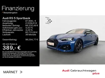 RS 5 Sportback competition plus quattro RS-Schal