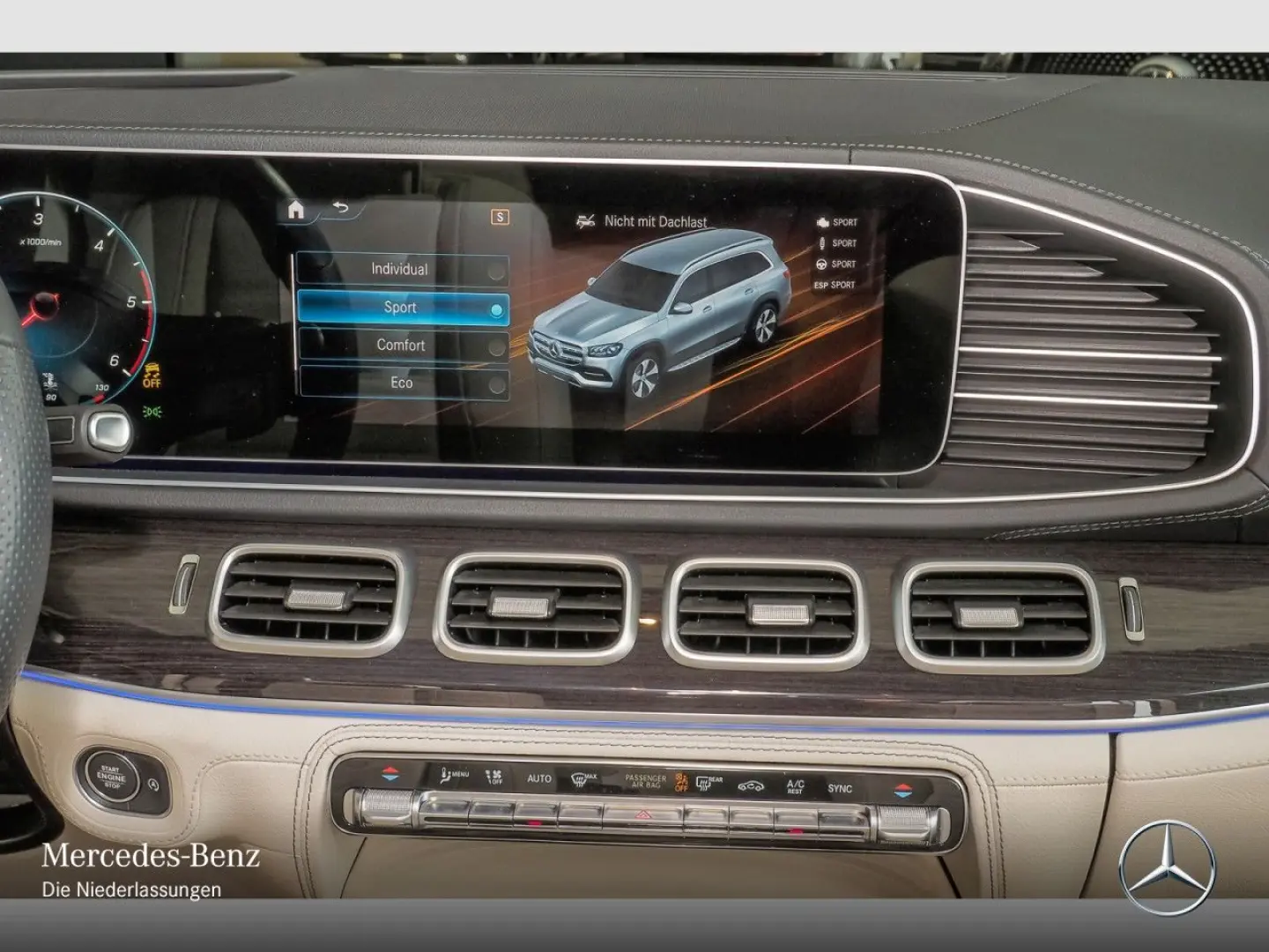 GLS 400 d 4M AMG Night Fahrass Pano Trittb HUD