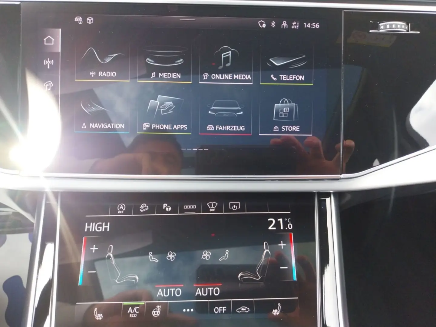 Q7 S line HUD PANO AHK MATRIX LEDER LM20 5J GAR
