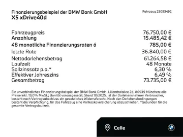 X5 xDrive40d M Sport Pro DA PA Prof HUD AHK Pano