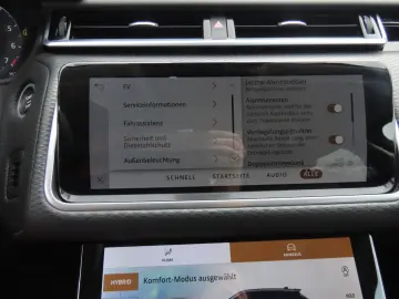 Range Rover Velar Leder Memory Ambiente