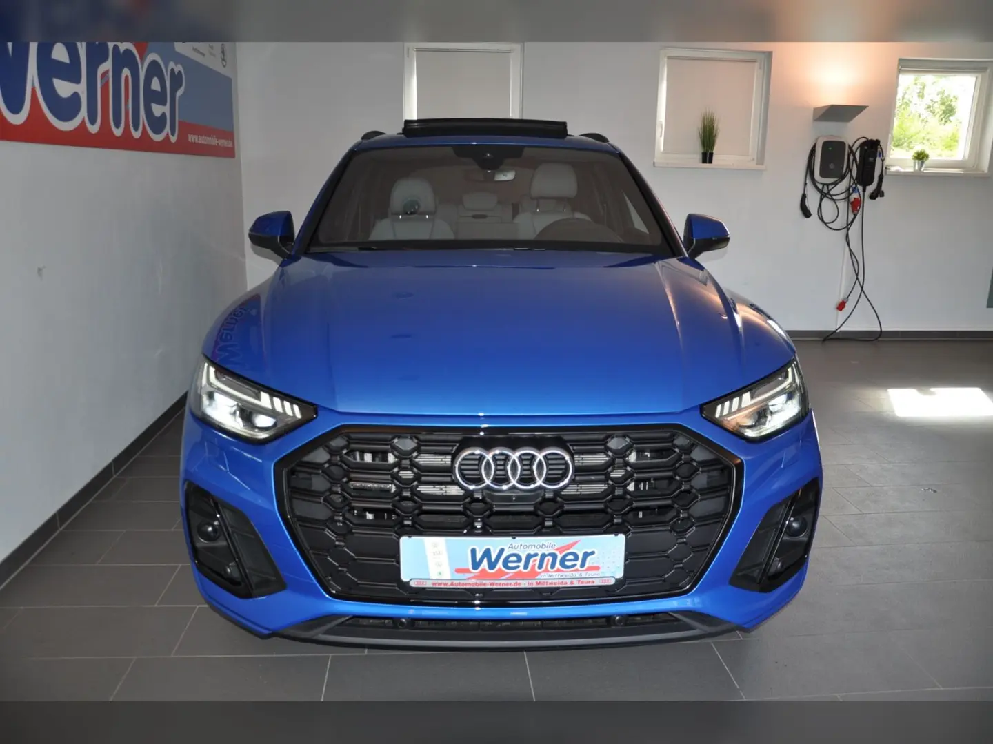 Q5 TFSIe S line 55 quattro AHK Panodach Werksgar