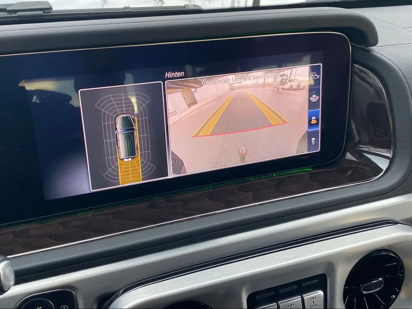 G 350 d STHZG Widescreen AHK Kamera MULTIBEAM