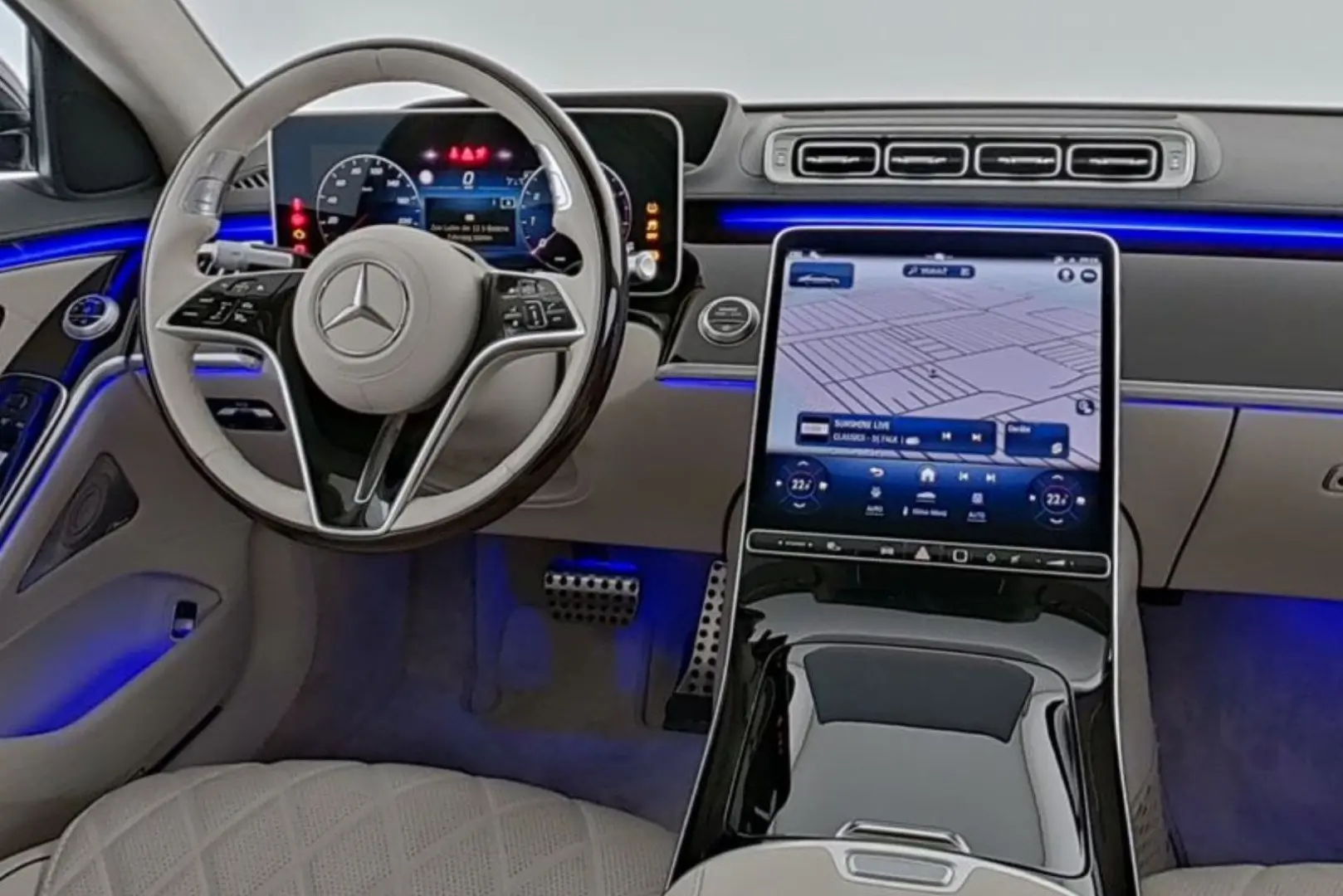 S 580 4M L AMG Line   MY2025   TV  Rear Steering