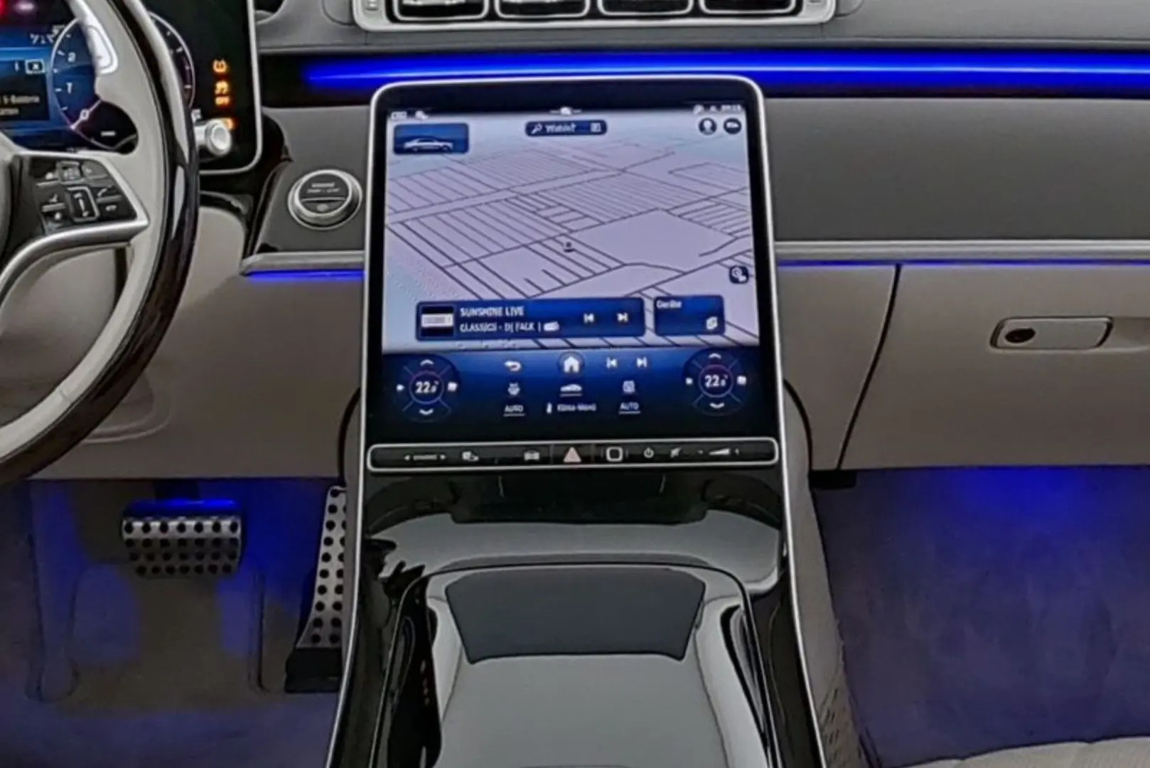 S 580 4M L AMG Line   MY2025   TV  Rear Steering
