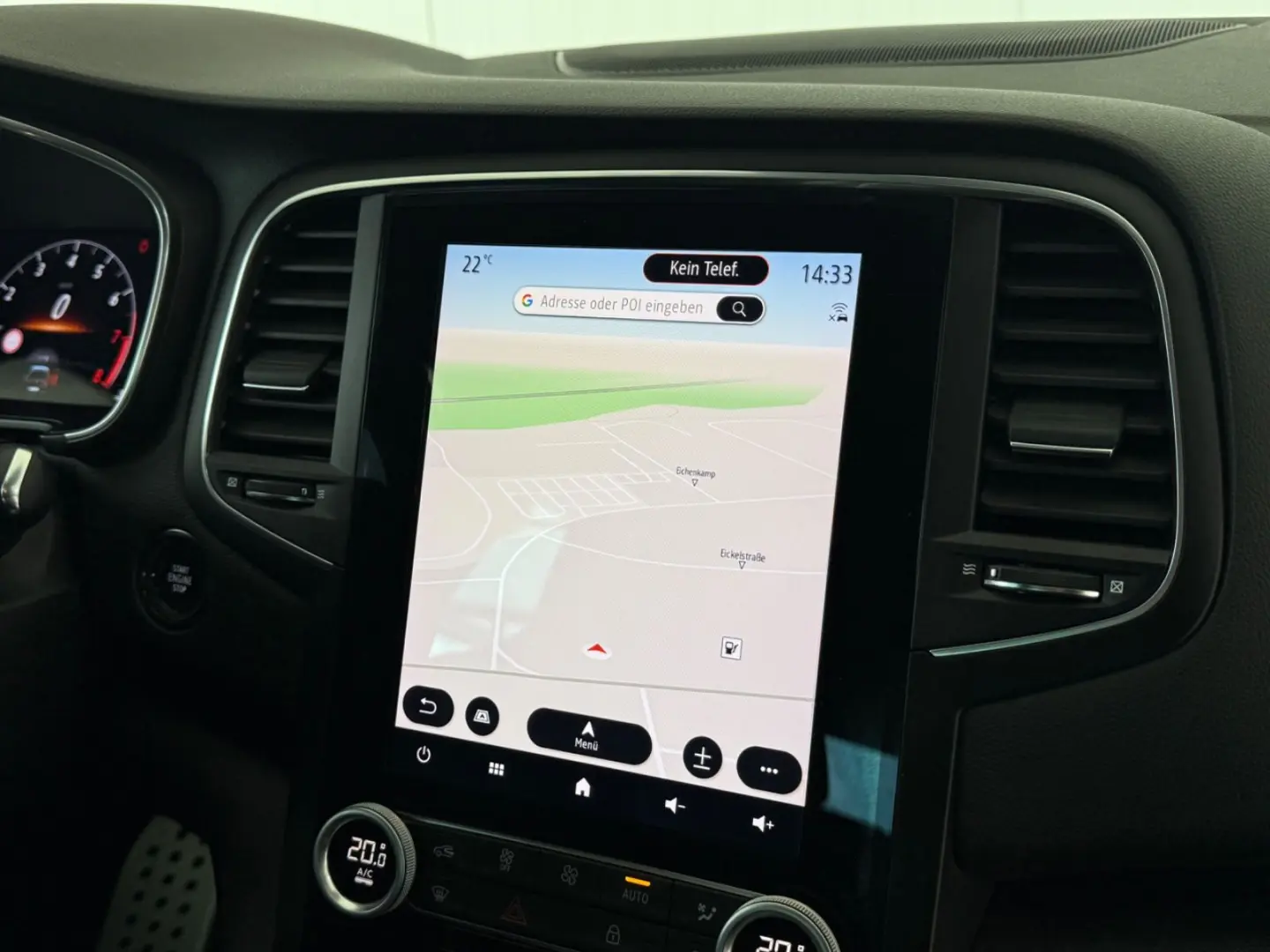 Megane R.S.  BOSE ACC R.S. Monitor 1.Hand