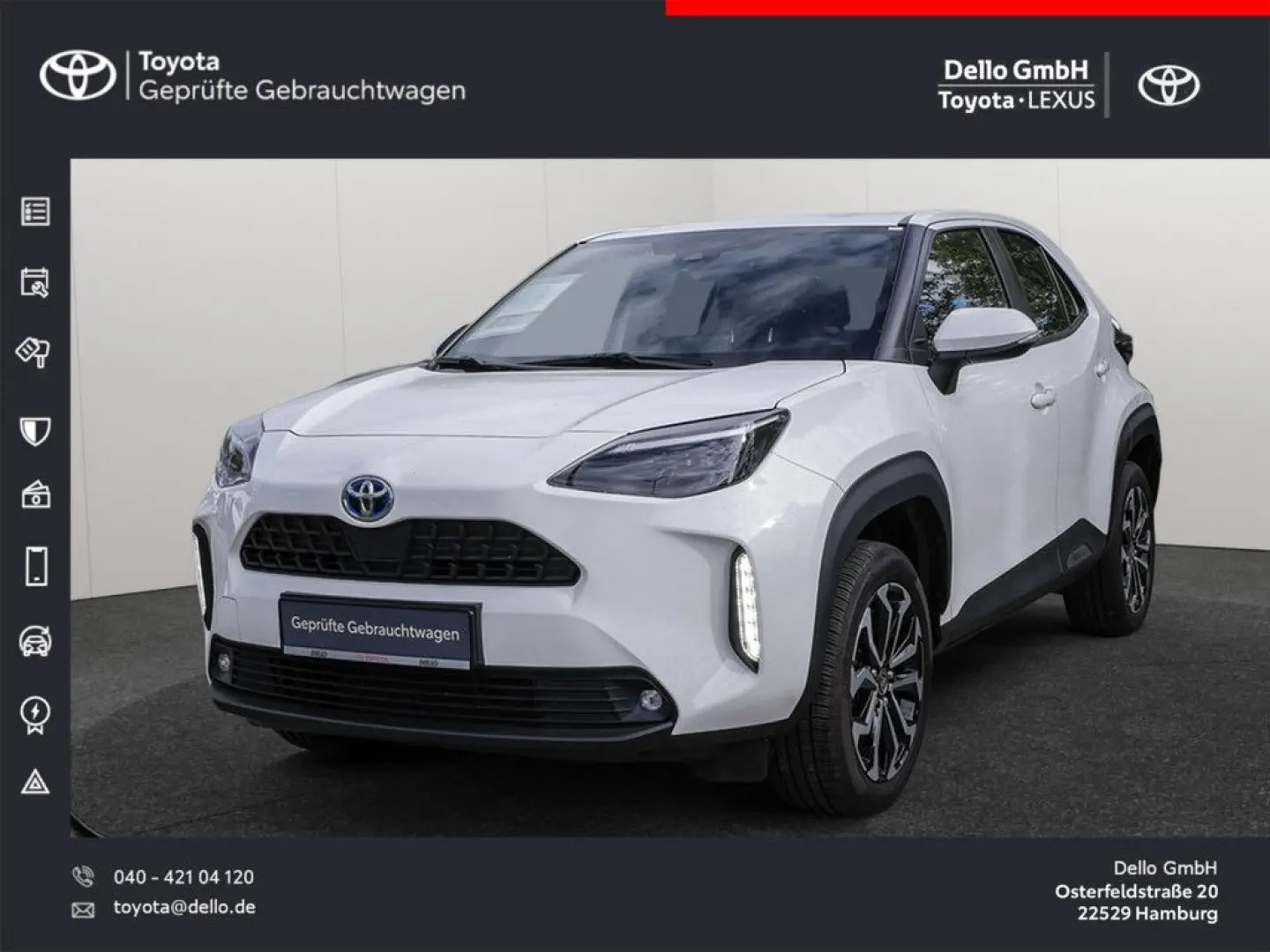 Yaris Cross 1.5 Hybrid FWD Team Deutschland LED