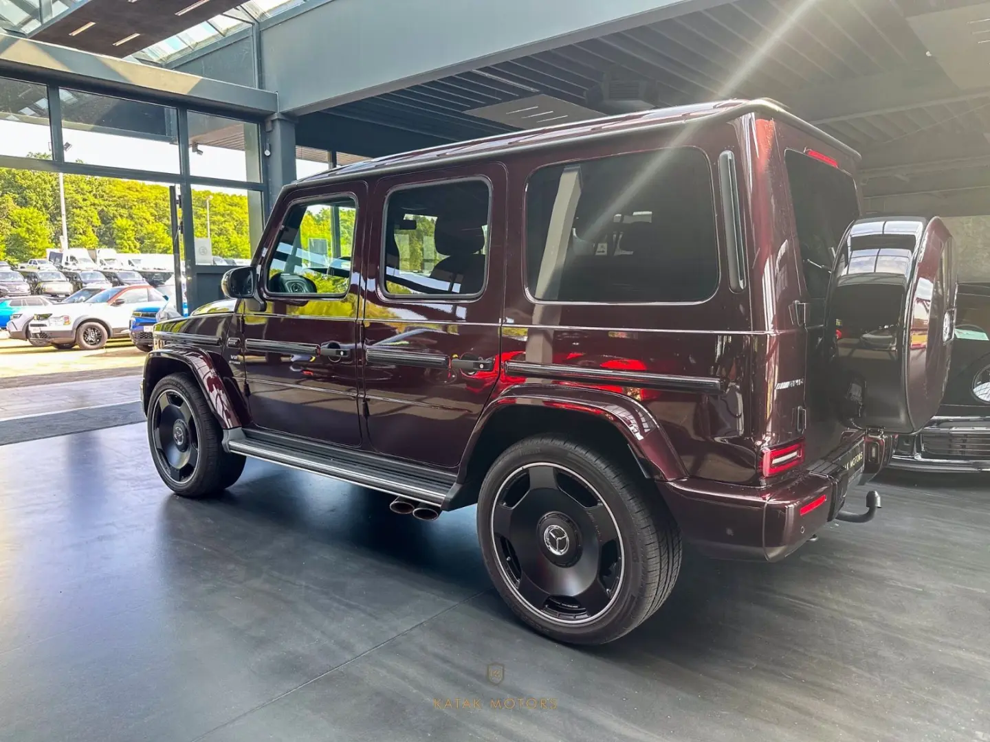 G 63 AMG VIOLETTE NIGHTPAKKET 22  BURMESTER