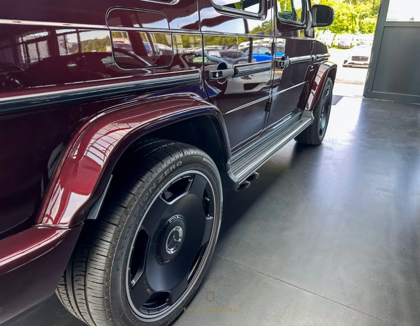 G 63 AMG VIOLETTE NIGHTPAKKET 22  BURMESTER