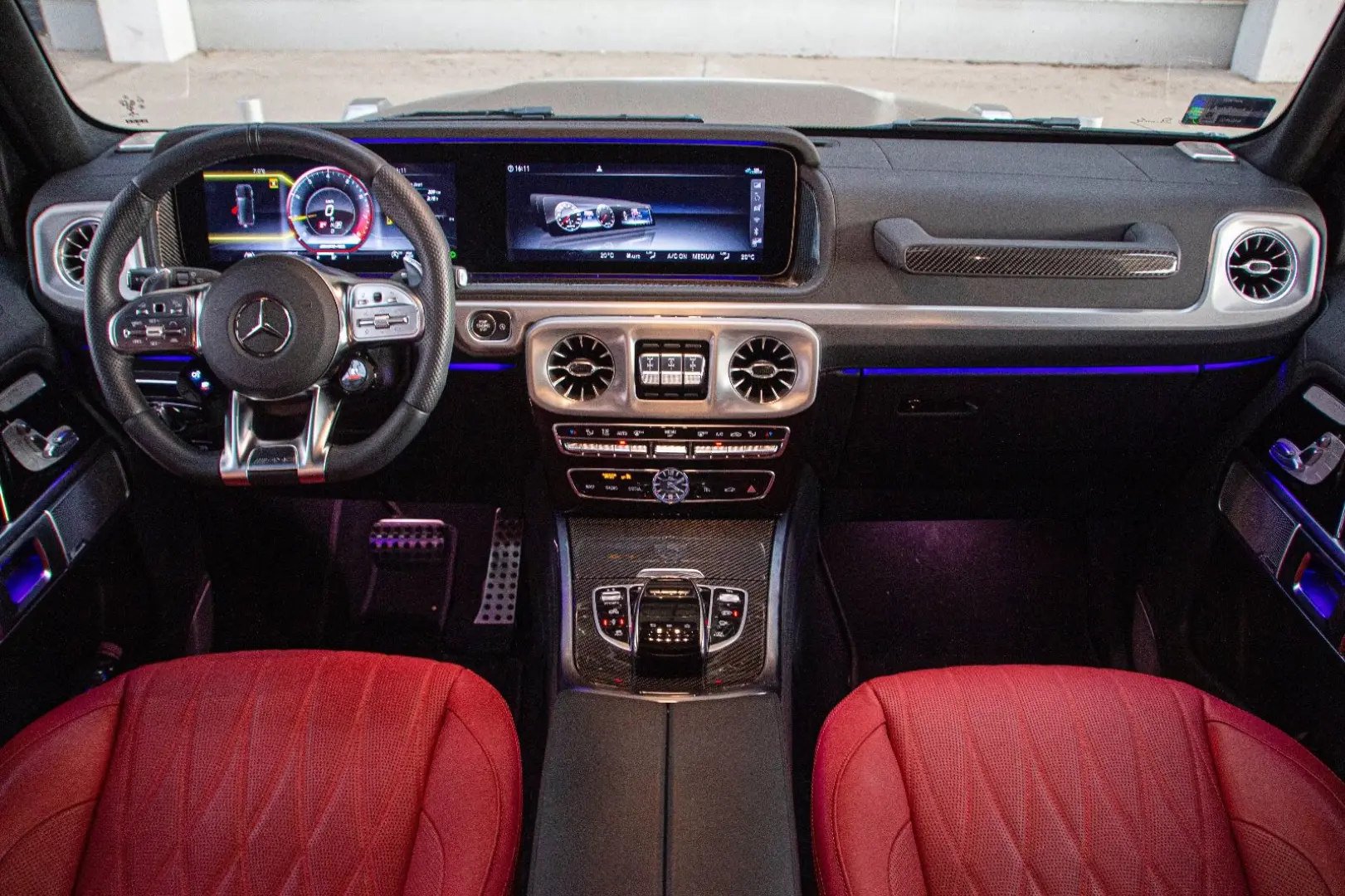 G 63 AMG MANUFAKTUR DESIGNO BURM.SITZBELÜFT.