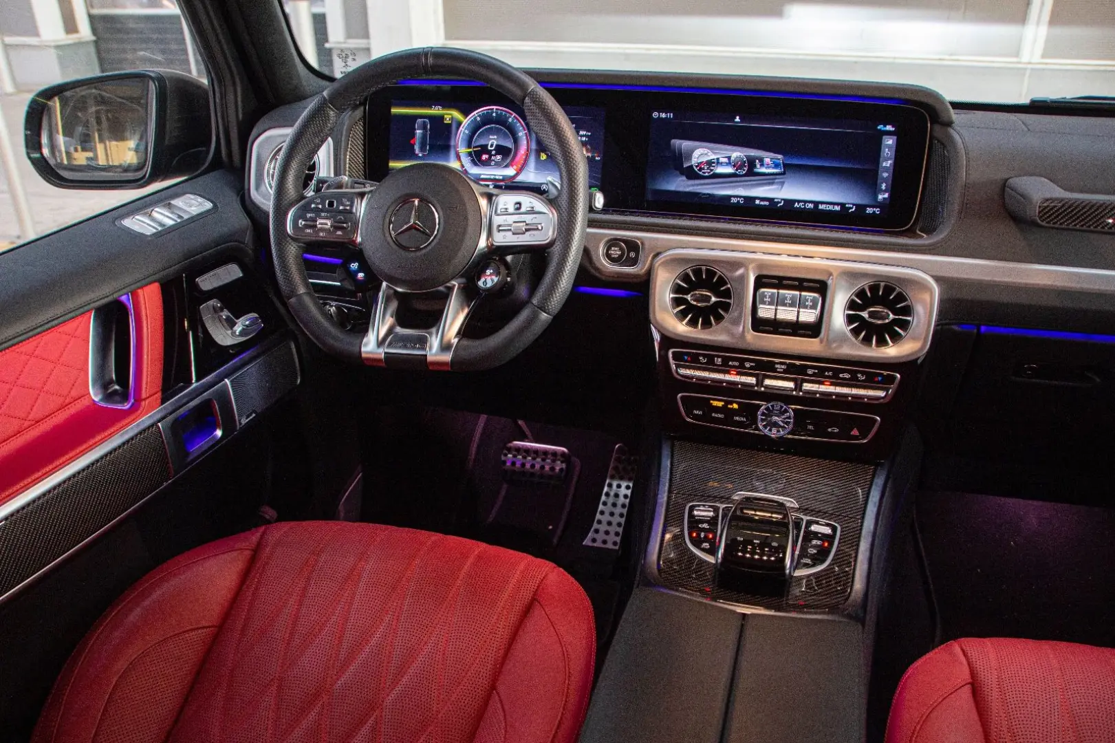 G 63 AMG MANUFAKTUR DESIGNO BURM.SITZBELÜFT.
