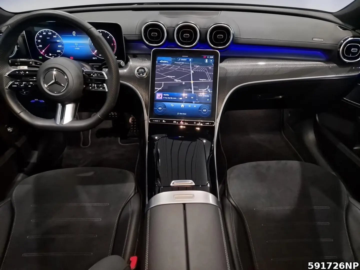 C 200 d AMG Kamera Sound LED Ambiente Smartphone