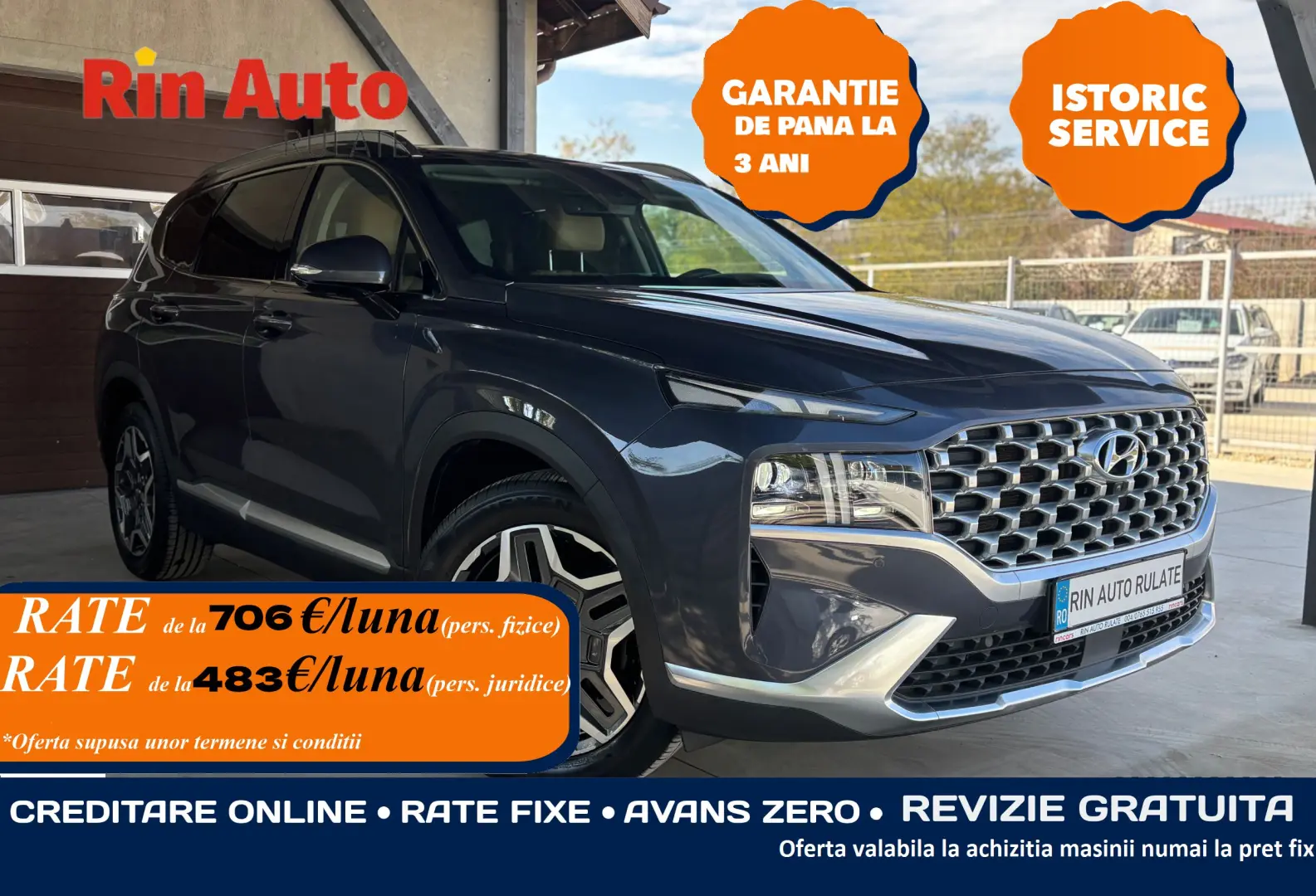 Hyundai Santa Fe Hybrid 1.6 l 230 CP 4WD 6AT Luxury